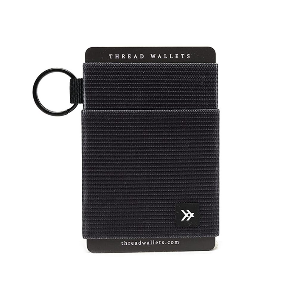 2160 Ultra Slim Minimalist Card Holder Wallet and Black, One Size